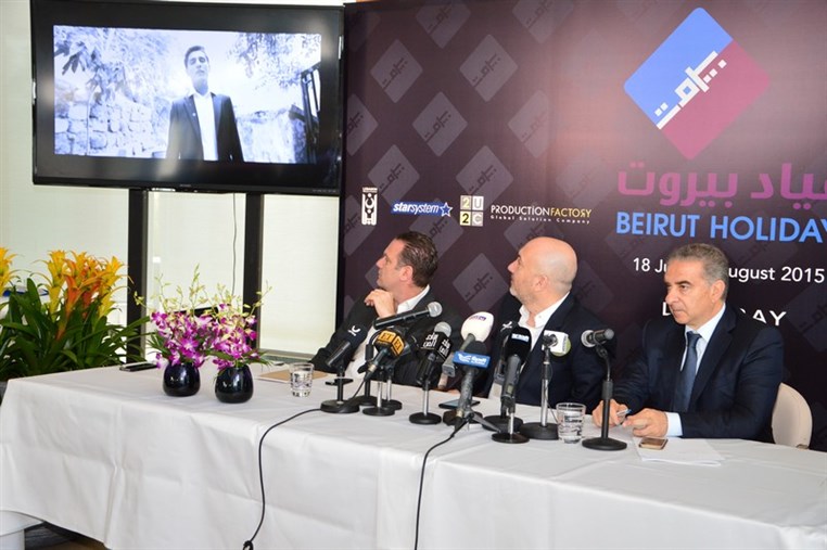 Beirut Holidays 2015 Press Conference